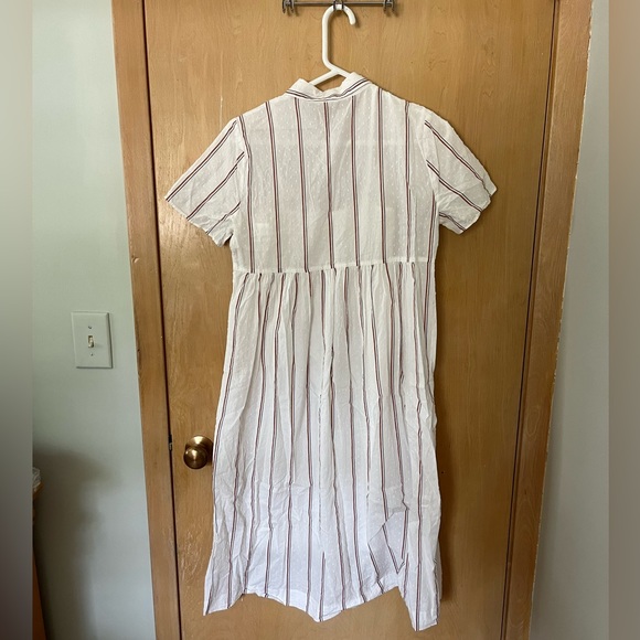Madewell Striped Midi Shirtdress - Picture 5 of 9
